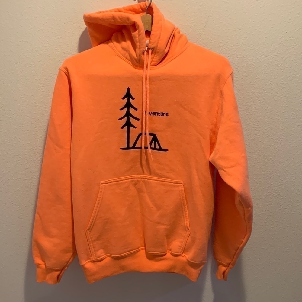 PORT&Company Core Fleece in Creamsicle Orange. Oversized however a Small. Soft!!